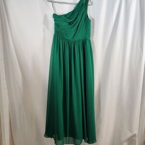 Alfred Angelo Green Chiffon Dress Bridesmaid Wedding Party